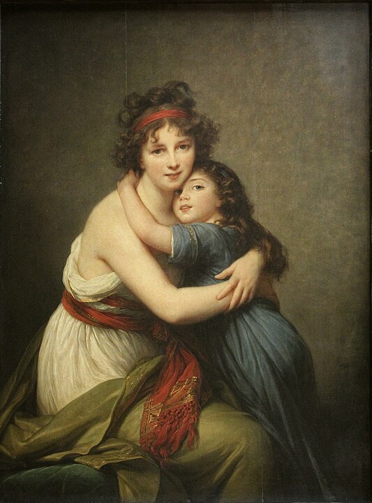 Elisabeth Louise Vigée Le Brun a lányával